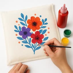 Südor Textielverfset 6x25 ml (150 ml) , 6 hoofdkleuren, textielverf — thumbnail 5