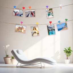 120 Houten Knijpers met 50 Meter Ophangtouw – Kleine Waslijnklemmen voor Foto's en Decoratie — thumbnail 2