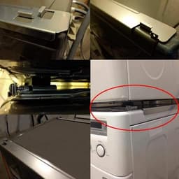 Wasmachine Droger Stapelkit - Apparaat Stabilisator - Ruimte Besparen - Roestvrij Staal - 27 Inch Compatibel — thumbnail 2