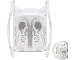 Schoenen Waszak - 39 x 19 cm - Schoen Waszak Wasmachine -Sneakers Waszak voor Wasgoed - Herbruikbare - 360° Uitgebreide Reiniging - Netje Anti-Vervorming - Wasnet Voor Schoenen - Met verstelbare band - Droogzakken - voor de meeste wasdrogerdeuren