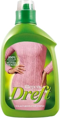 7 x Dreft - Vloeibaar Wasmiddel - Witte en Gekleurde Was - Voor Wol - 800 ml - Wasmiddel Voor Wol - Zachte Was - Was Voor Gevoelige Stoffen - Wasmiddel Voor Witte En Gekleurde Kleding - Wasmiddel Voor Wol En Zijde — thumbnail 2