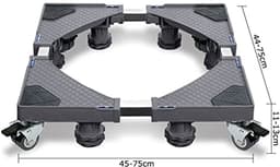 Verstelbare onderkast voor apparaten met wielen en antislip — thumbnail 5