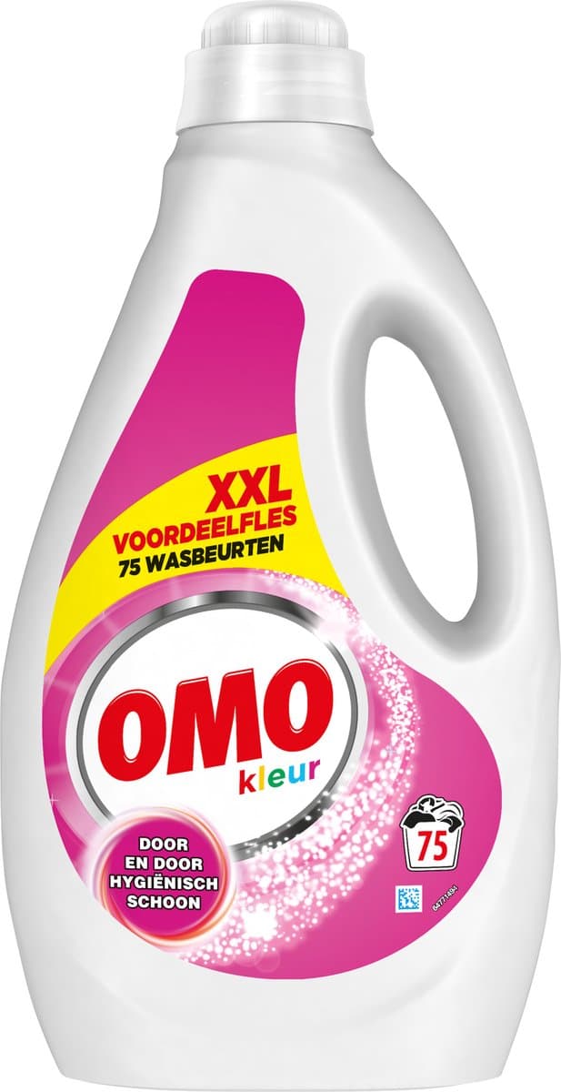 Omo - Vloeibaar Wasmiddel - Kleur XXL - 75 Wasbeurten — afbeelding 1