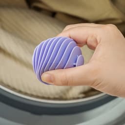 9stuks - Wasballen - Anti-klit - Speciaal voor de droogtrommel - Vlekverwijderende reinigingsballen - Voorkomt klitten in de was - Voor gemengde kleuren — thumbnail 5