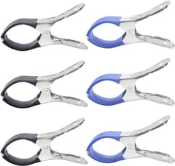 6 stuks grote roestvrijstalen clips, 12 cm zware kleding Pegs voor dekbedden, handdoeken en wasgoed — thumbnail 1