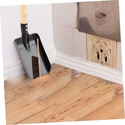 1set Wandgemonteerde Haardborstel Schep Complete Haardreinigingskit Van Lichtgewicht Duurzaam Voor Eenvoudig Onderhoud Woonkamer of Keuken — thumbnail 3