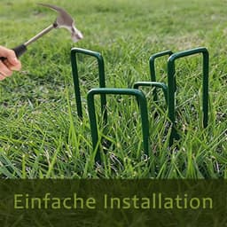 Set van 50 U-vormige Grondankers voor Tuin en Tent — thumbnail 2
