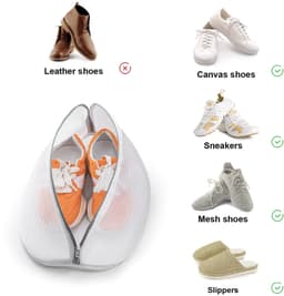 Set van 2 Waszakken voor Schoenen in de Wasmachine — thumbnail 3