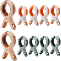 Wasknijpers Kunststof - Kledingklemmen Clips - Wasgoed Drogen - Goede Grip - 50 Stuks - Roze — thumbnail 4