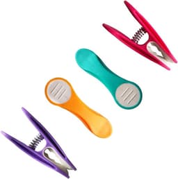 Wasknijpers Soft Grip - Kledingknijpers Clips - Wasgoed Ophangen - Zachte Siliconen Grip - 48 stuks - Multicolor — thumbnail 5