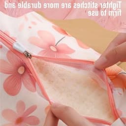 Set van 4 wasnetten met rits, herbruikbare waszakken voor delicate kleding, blouses en sokken in 4 maten — thumbnail 1