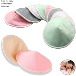 Dailygoods - 8 Wasbare Borstvoeding Tepel Pads met Natte Tas en Waszak — thumbnail 3