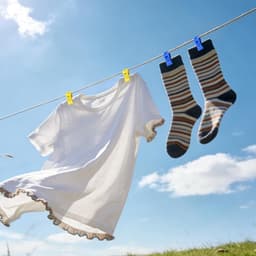 Thijox - Sokkenklemmen voor Wasmachine en Droger, 50 Stuks Antislip Sokkenclips met Haken, Sokkenhouder en Sokkensorteerder met Opbergtas, Duurzaam en — thumbnail 4