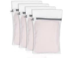 Waszak Groot 40 x 50 cm - Waszakken voor Wasgoed - Wasnetten - Herbruikbaar - Polyester-Mesh - Robuuste Ritssluiting - Wasnet