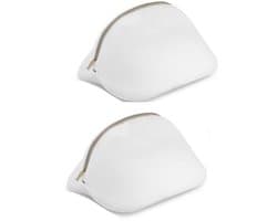 GELLDG 2 Stuks Waschnetten - Wäschesack voor Schoenen - 42x24x24cm - Hoogwaardig Polyester - Sterk en Duurzaam - Geschikt voor Wasmachine en Reizen