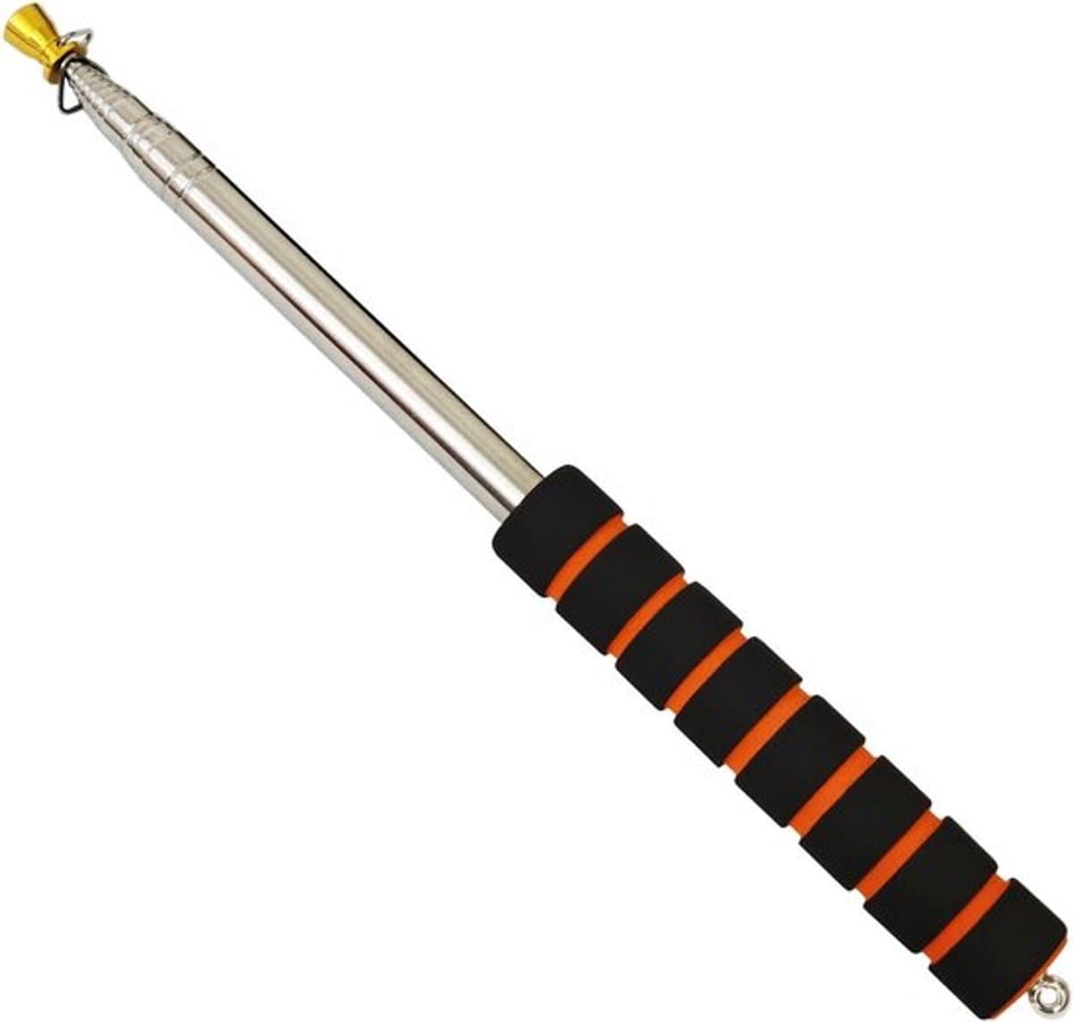 Draagbare vlaggenmast met uitschuifbaar systeem en windzak — afbeelding 1