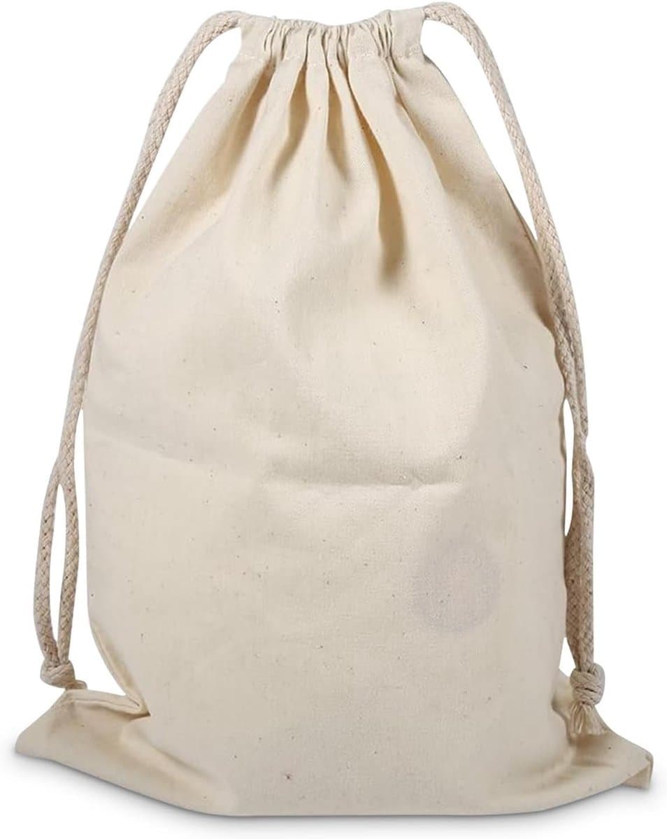 Wasbare Waszak met Trekkoord voor Vuile Kleding - Ideaal voor Studenten en Thuisgebruik (22x28cm) — afbeelding 1