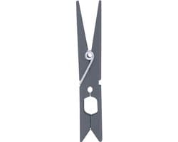 MSV Wasknijpers Grijs – 8,5 cm Knijpers van Polypropyleen – Praktische Kleerknijpers voor Alle Soorten Wasgoed — thumbnail 1