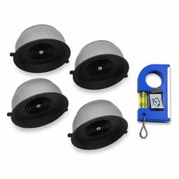 ZoeZo Wasmachine Trillingsdempers 4 Stuks - Schokdempers voor Wasmachine en Droger - Geluiddempend - Anti-slip - Wasmachine Poten — thumbnail 1
