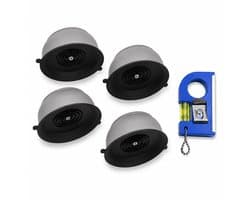 ZoeZo Wasmachine Trillingsdempers 4 Stuks - Schokdempers voor Wasmachine en Droger - Geluiddempend - Anti-slip - Wasmachine Poten