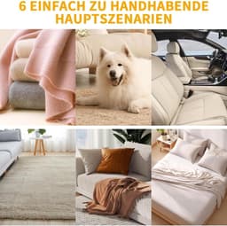 SnelShoppen - Set van 4 Dierenharen Verwijderaars voor Wasmachine - 2 Groene + 2 Gele Haarvangers - Cirkel en Bloem Vorm - Herbruikbaar en Effectief v — thumbnail 3