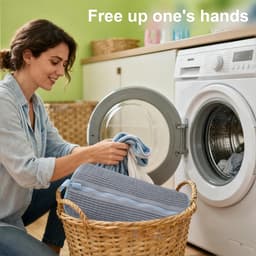SnelShoppen - Grey Wasmand voor Schoenen - Herbruikbare Waszakken met Verborgen Rits - 360° Reiniging voor Alle Schoenmaten en -Types — thumbnail 3