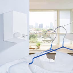 Retractable waslijn 4.2M - onzichtbare waslijn - niet-sagend ontwerp - perfect voor binnen en buiten - ShopVlot — thumbnail 2