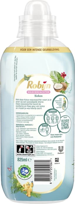 Robijn Collections Kokos Sensation Wasverzachter - 8 x 33 wasbeurten - Voordeelverpakking — thumbnail 4