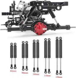 4 Stuks 110 mm RC Schokdempers voor 1/10 Crawlers - Ideaal voor Stabiliteit en Controle — thumbnail 1