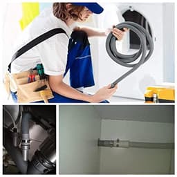 Universele Afvoerslang voor Wasmachines en Vaatwassers 3m x 20mm - Verlengset — thumbnail 5