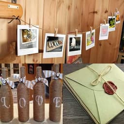 100 Houten Wasknijpers 3,5 cm met 30m Jute Touw - Natuurlijke Decoratie voor Fotolijnen en Interieur — thumbnail 4