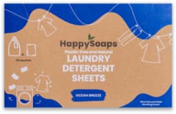 Laundry Sheets HappySoaps - Wasstrips - Wasmiddeldoekjes - Gekleurde en Witte Was - 35 stuks — thumbnail 4