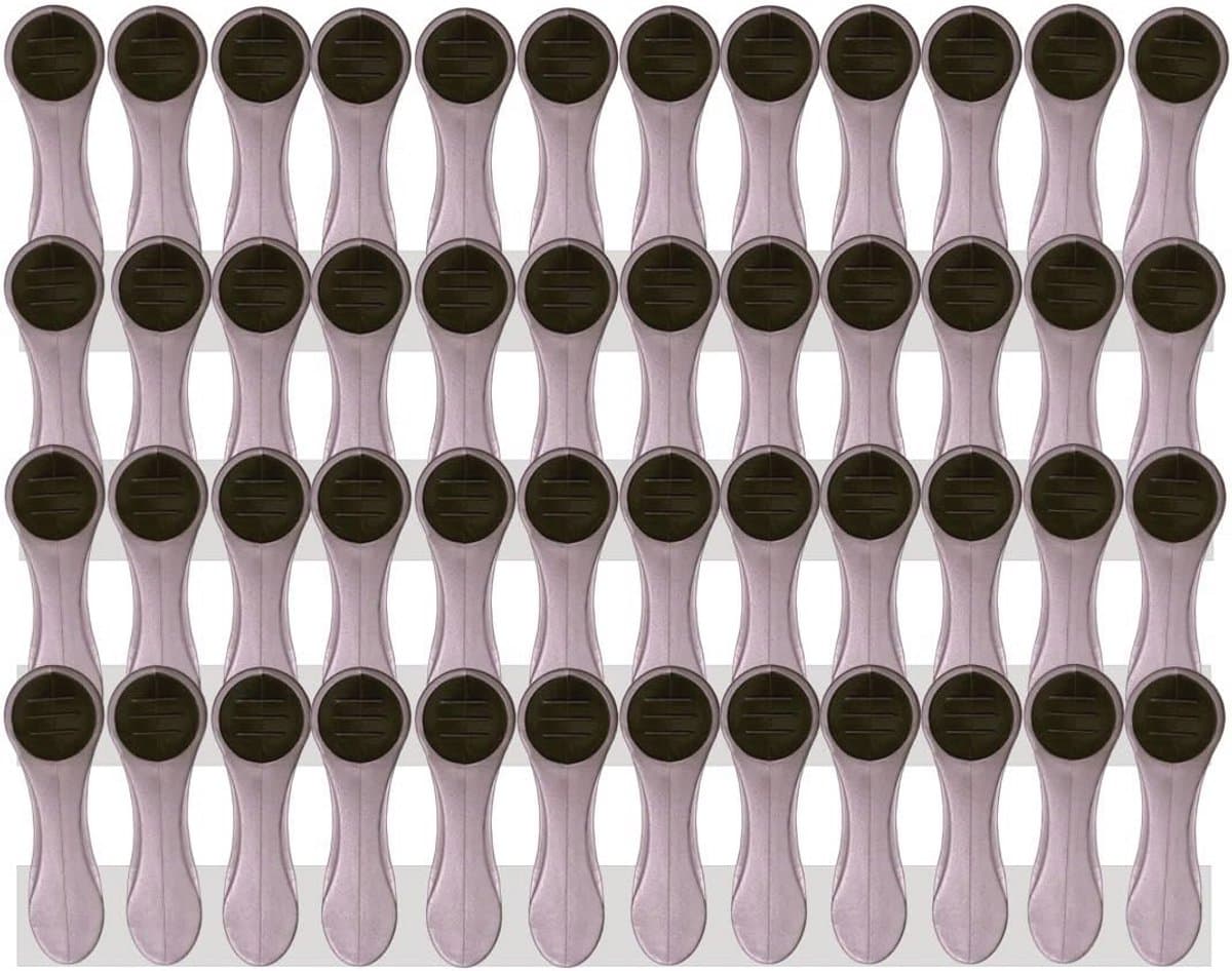 Zachte Grip Wasknijpers - 48 Stuks - Duurzaam en Roestvrij - Voor Gevoelige Was — afbeelding 1