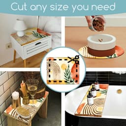 Wasmachinehoes - Beschermhoes Apparaten - Apparaten Beschermen - Antislip Onderkant - 60 x 50 cm - Bohemian Patroon — thumbnail 3