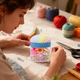 Naaiclips Set - Textiel Clips - Projecten Organiseren - Stofvriendelijke Grip - 76 Delig - Multicolor — thumbnail 4