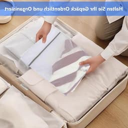 Grote wasnetten voor wasmachine 50 x 60 cm - waszakken met rits voor shirts, jassen en handdoeken, ideaal voor delicate kleding en efficiënt wassen — thumbnail 3