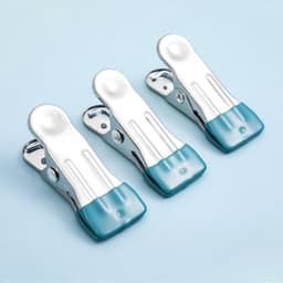 30 stuks roestvrij staal wasknijpers - multifunctionele clips voor handdoek, kleding, camping, papierbestanden — thumbnail 5