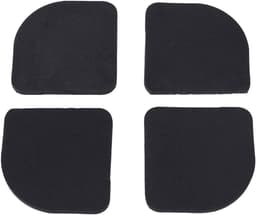 Wasmachine Voet Pads - Anti Trillingen Pads - Apparaten Stabiliseren - Schokabsorberend Rubber - 4 Stuks - Zwart — thumbnail 1