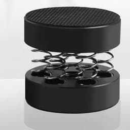 Isolatie Voeten Pads - Speaker Voetjes - Audio Verbeteren - Trillingen Dempen - 4 stuks - Zwart — thumbnail 2