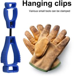 Dailygoods- Riemclip 5 Stuks - Duurzaam Kunststof - Stevige Bevestiging - Voor Hoeden/Handschoenen - Slijtvast en Elastisch - Lange Levensduur - Haakje — thumbnail 3