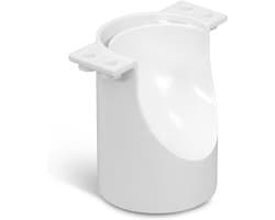 Afvoertrechter Wasmachine - Condensaat Afvoer - Dubbele Afvoer - Praktisch Clip-on Ontwerp - 2.3" Diepte - Wit