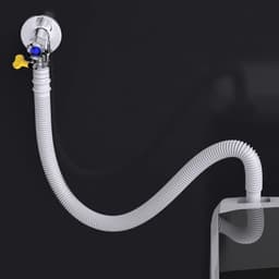 Afvoerslang Airco - Condensslang - Waterafvoer - Verstelbare Klem - 3-5 Meter - Grijs — thumbnail 4
