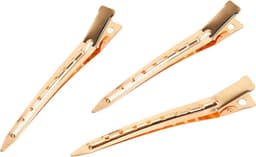 20x Grote Metalen Haarspeldjes met Krokodillenbek - 9cm - Goudkleurig voor Kapper, Knutselen en Kapsels — thumbnail 1