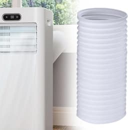 Afvoerslang Airco - Ventilatiekanaal Flexibel - Mobiele Koeling - Duurzaam Polypropeen - 15cm Diameter 3 Meter - Grijs — thumbnail 5