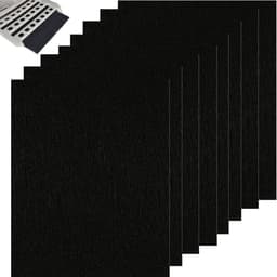 8 stuks koolstoffilter, 4,5 x 6,5 inch (ongeveer 11,4 x 16,5 cm) actieve kool vervangingsgeurfilter, geschikt voor Pureness F6 Zeloite luchtfilter — thumbnail 1
