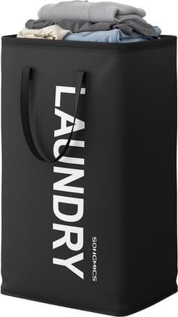 SONGMICS - Wasmand - Opvouwbare Wasmand - 80 L Inhoud - Met Handgrepen - Waterafstotend — thumbnail 1