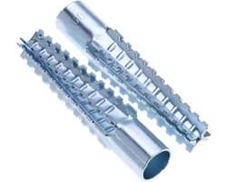 Universele Ankers - Metaal Pluggen - Vastzetten Materialen - Zink Gecoat - 6x32mm - Zilver