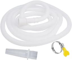 Flexibele Afvoerslang voor Airco, Droger of Wasmachine - Waterafvoer Verlengbuis met Connectoren — thumbnail 1
