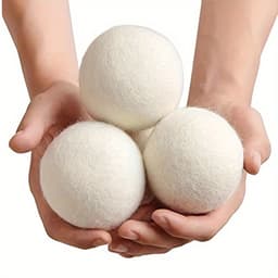 Verpakking met 4 anti-klit wasballen, Geschikt voor wasmachines en was-droogcombinaties, Geschikt voor beddengoed en kleding. — thumbnail 3