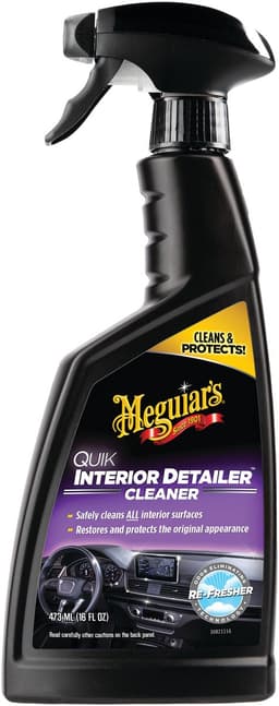 Meguiar’s Quik Interior Detailer 473ml – Interieurreiniger Auto – Voor Leer, Kunststof & Vinyl – Natuurlijke Finish — thumbnail 1